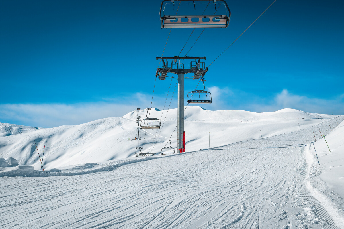 Pistes de station de ski La Toussuire